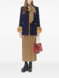 Valentino Women Wool Caban Coat