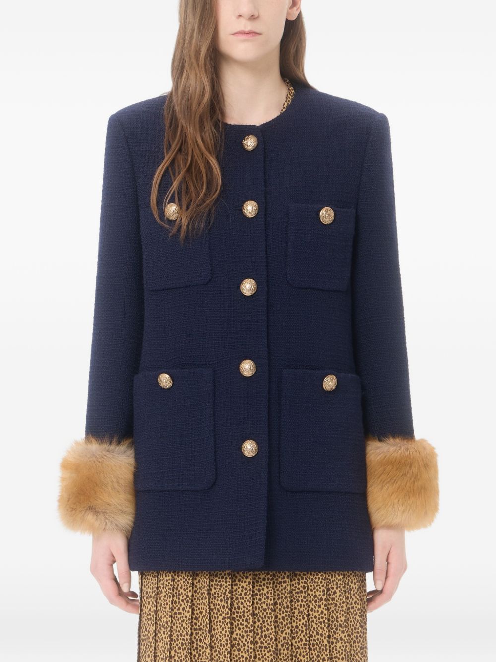 Valentino Women Wool Caban Coat