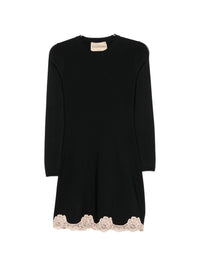 VALENTINO Valentino Women Lace Detail Short Dress