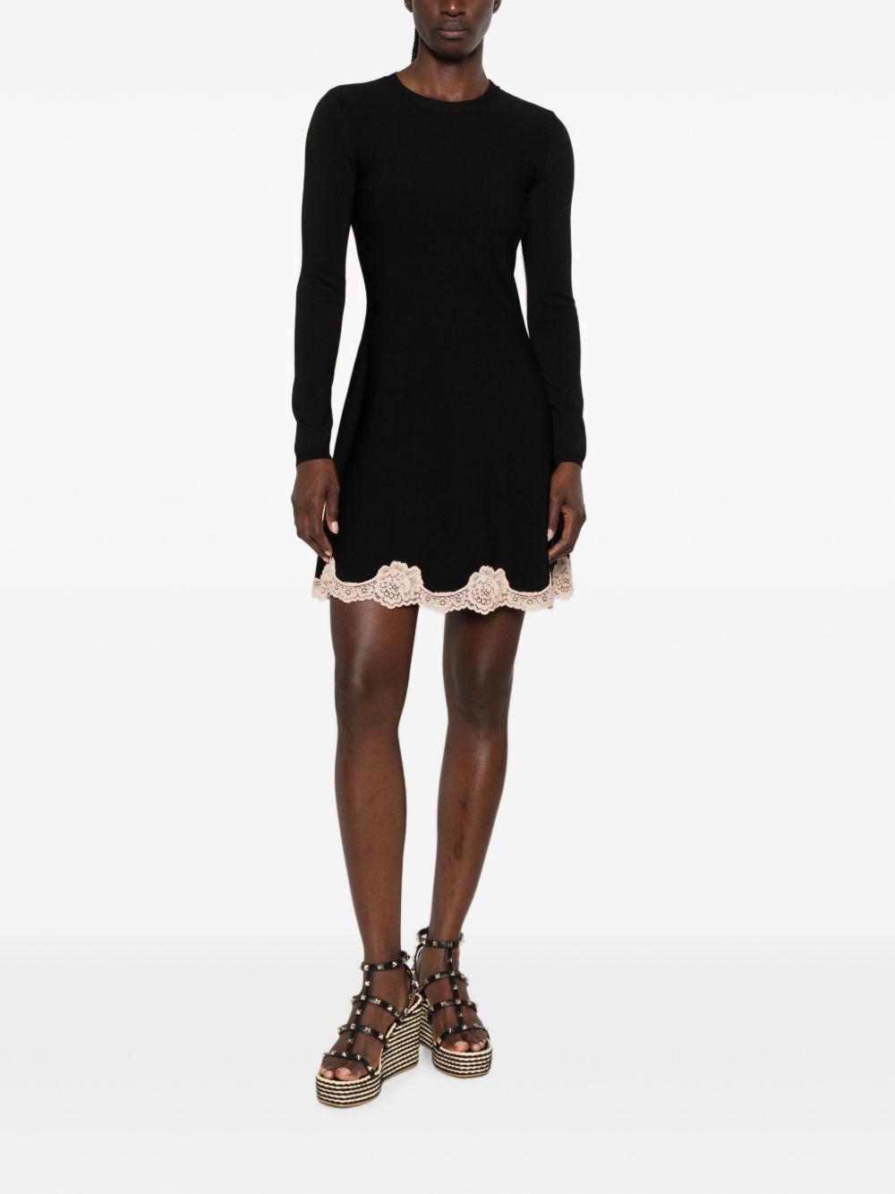 VALENTINO Valentino Women Lace Detail Short Dress