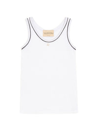 VALENTINO Valentino Women Logo Cotton Tank Top