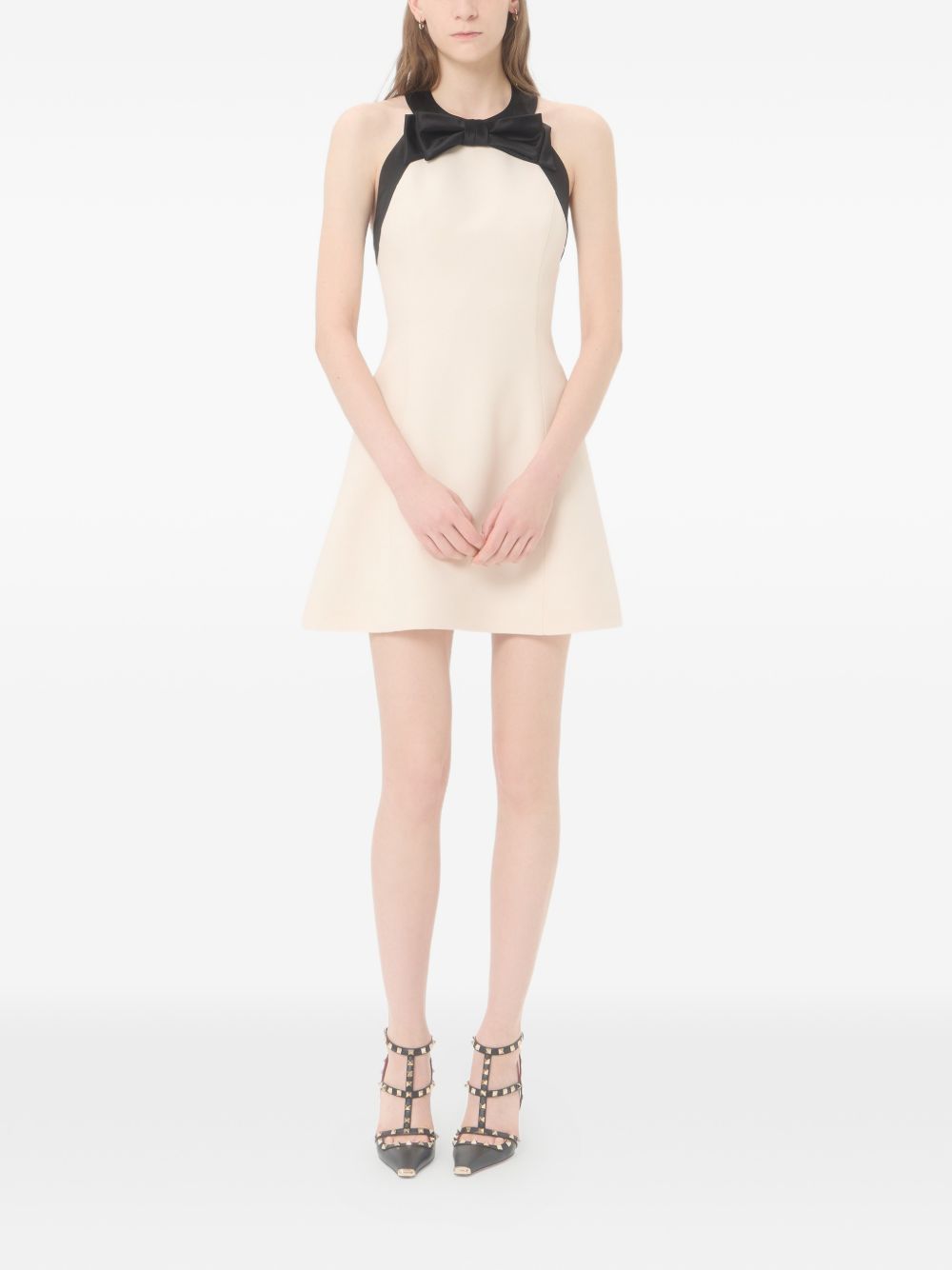 VALENTINO Valentino Women Wool And Silk Blend Mini Dress
