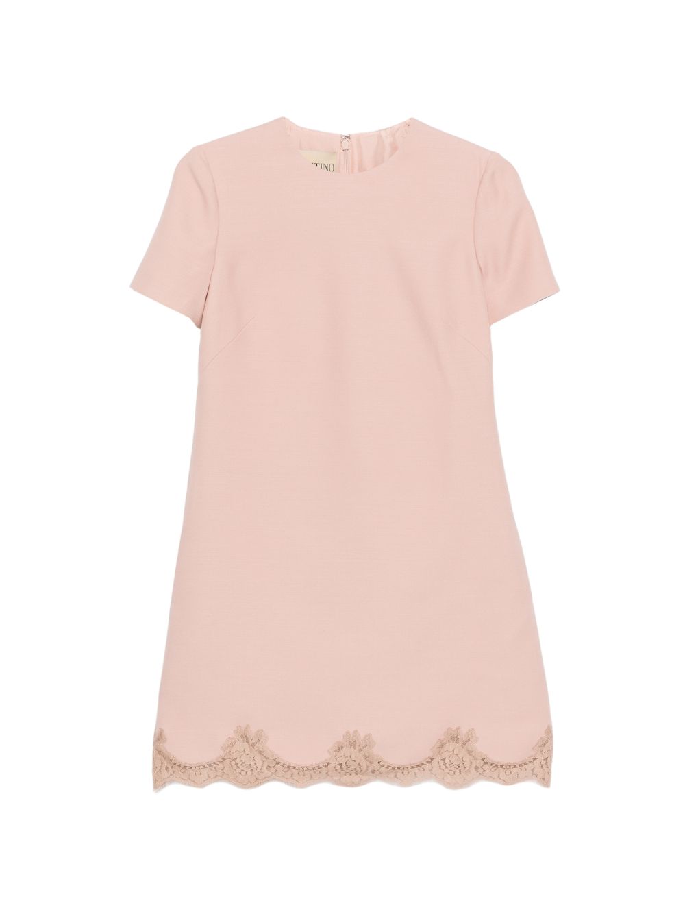 Valentino Women Wool And Silk Blend Mini Dress