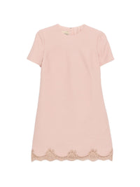 Valentino Women Wool And Silk Blend Mini Dress