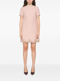 Valentino Women Wool And Silk Blend Mini Dress