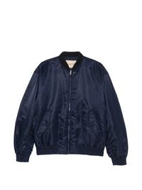 Valentino Men Vgold Nylon Bomber Jacket