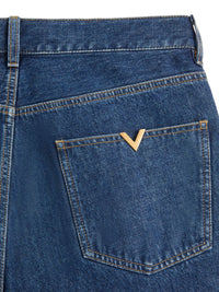 VALENTINO Valentino Men Vgold Denim Jeans
