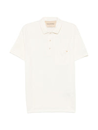 Valentino Men Vgold Cotton Polo Shirt
