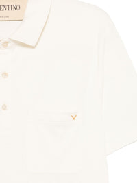 Valentino Men Vgold Cotton Polo Shirt
