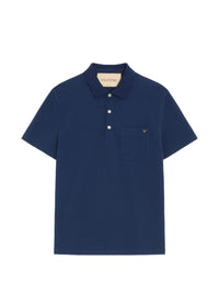 Valentino Men Vgold Cotton Polo Shirt