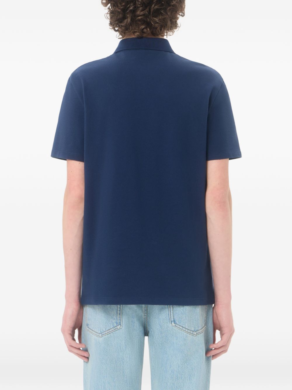 Valentino Men Vgold Cotton Polo Shirt
