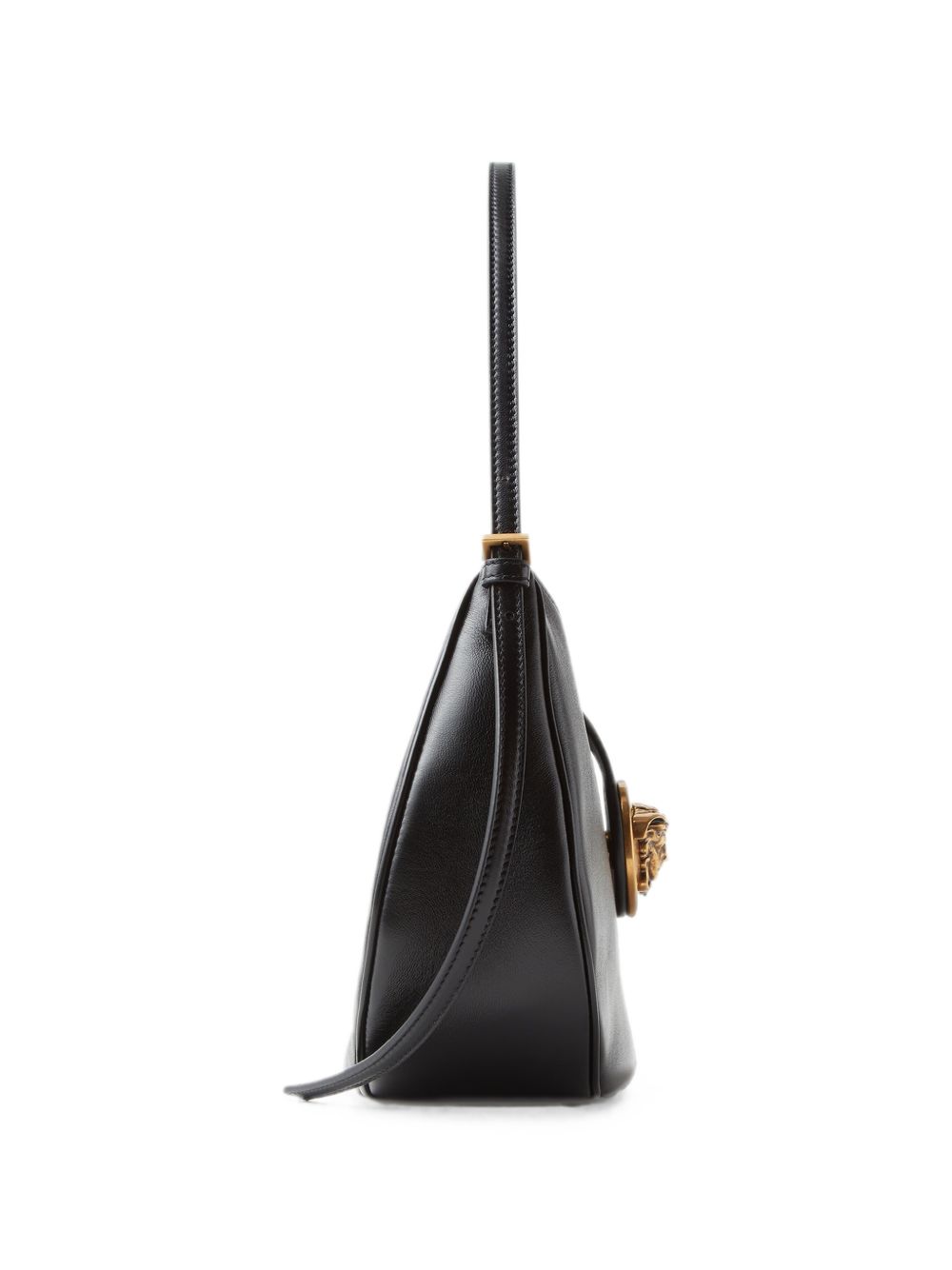 Versace Women Emblème Leather Hobo Bag
