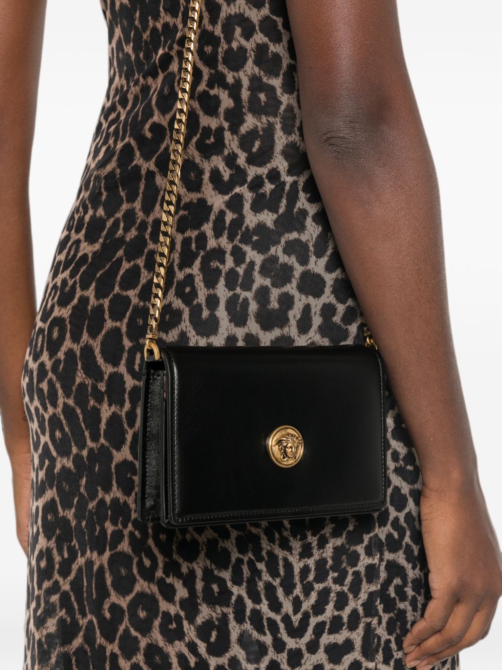 VERSACE Versace Women Emblème Leather Mini Bag