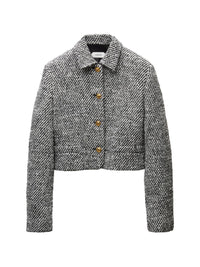 Versace Women Bouclé Wool Jacket