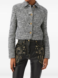Versace Women Bouclé Wool Jacket