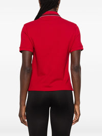 Versace Women Logo Cotton Polo Shirt