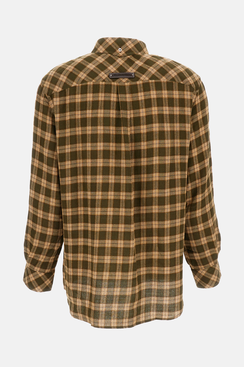Wales Bonner Women Ritual Checked Flannel Shirt