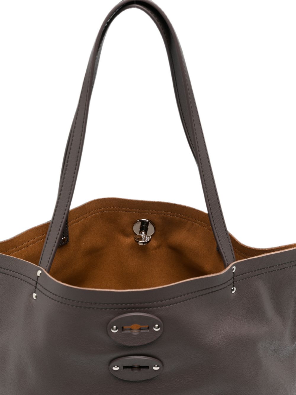 Zanellato Women A'spasso Saeta Medium Leather Handbag