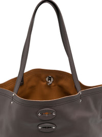Zanellato Women A'spasso Saeta Medium Leather Handbag