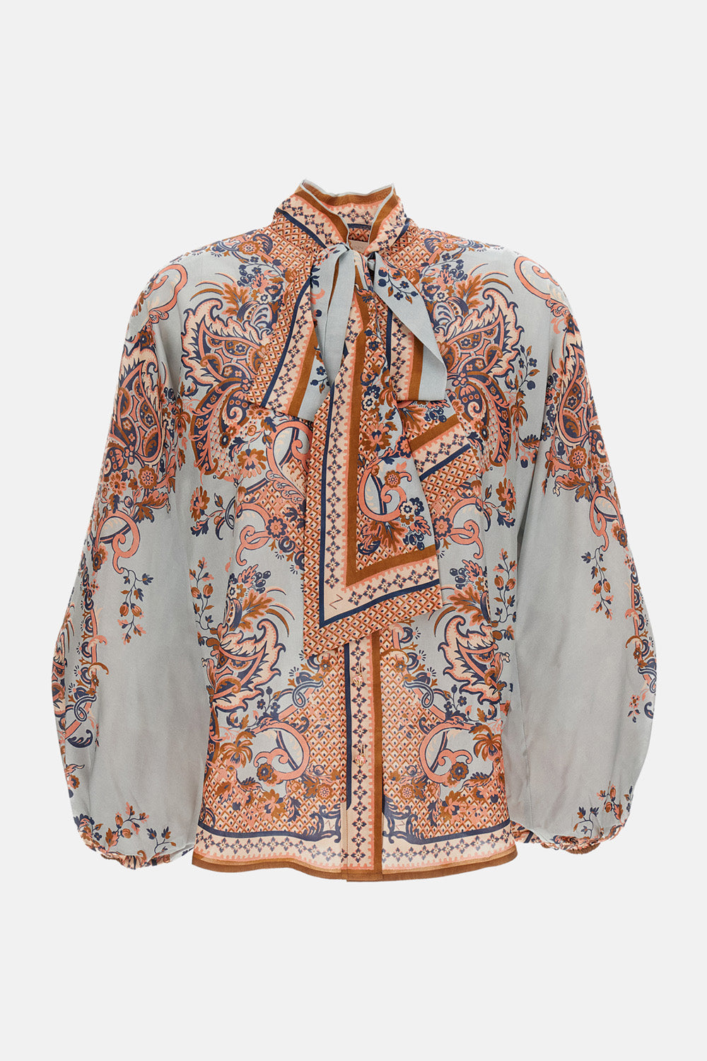 Zimmermann Zimmermann Women Aster Tie Neck Blouse