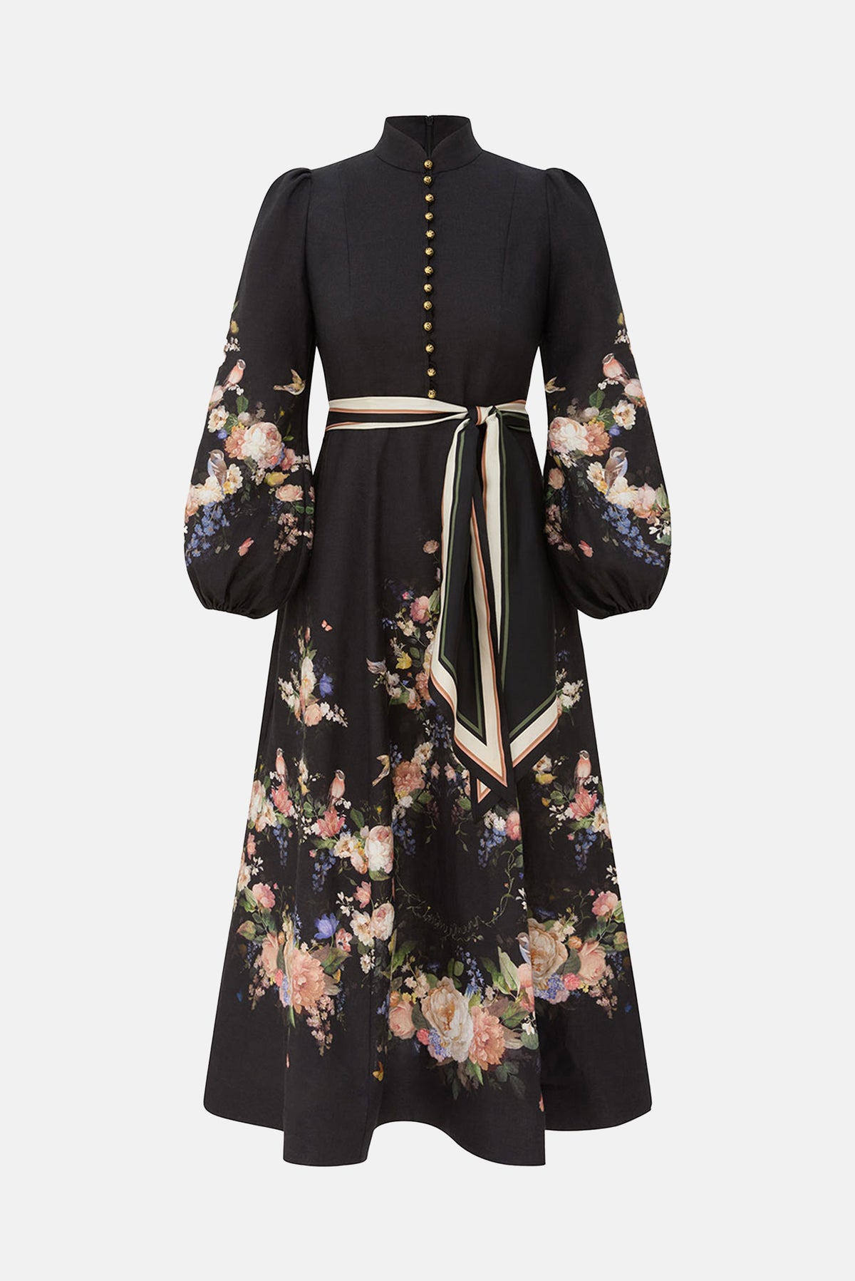 Zimmermann Zimmermann Women Valiant Button Midi Dress
