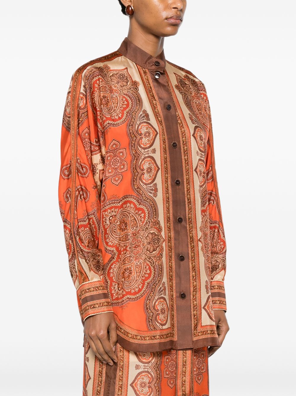 ZIMMERMANN Zimmermann Women Mahon Silk Shirt