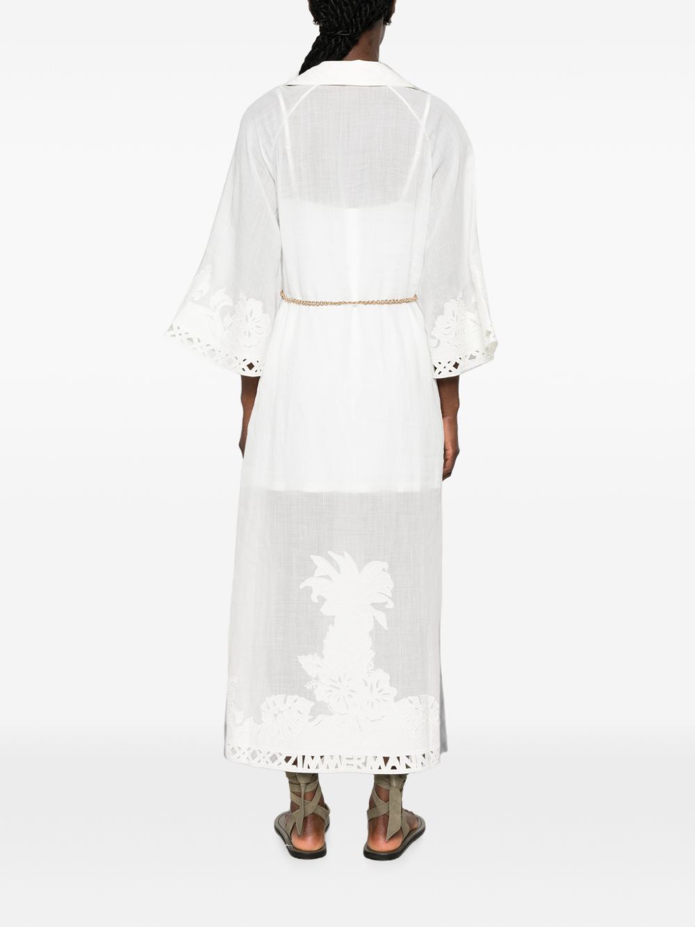 ZIMMERMANN Zimmermann Women Indra Embroidered Maxi Dress