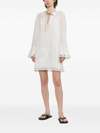 Zimmermann Women Indra Embroiderd Tunic Dress