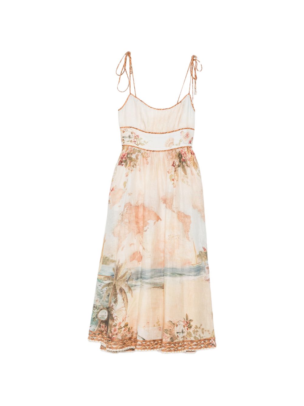 Zimmermann Women Mahon Linen Picnic Dress