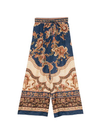 ZIMMERMANN Zimmermann Women Aster Printed Silk Trousers
