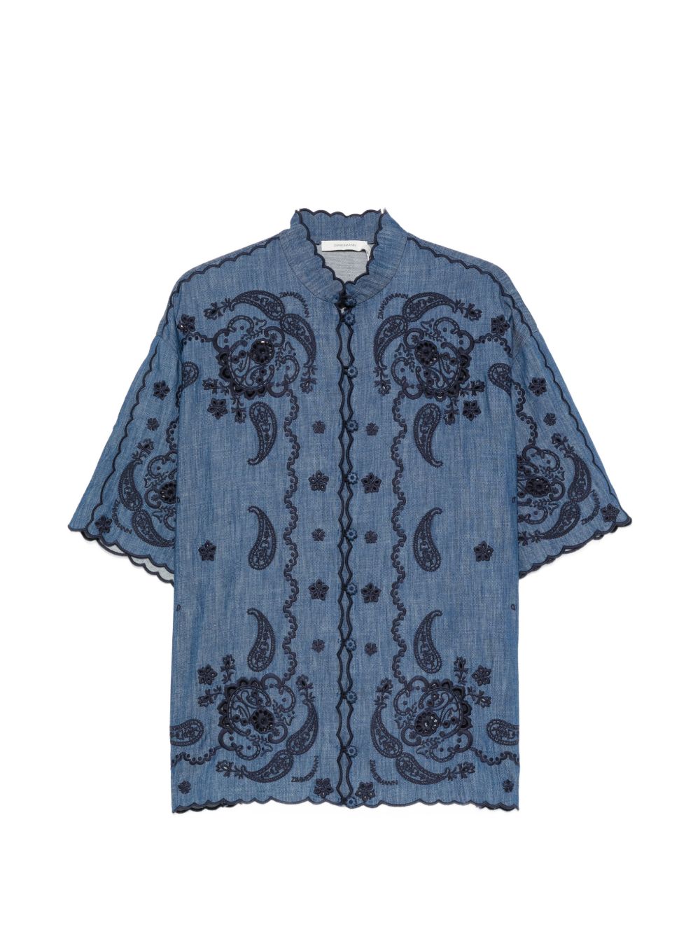 Zimmermann Women Aster Denim Shirt
