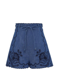 ZIMMERMANN Zimmermann Women Aster Denim Shorts