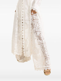 Zimmermann Women Aster Embroidered Trousers