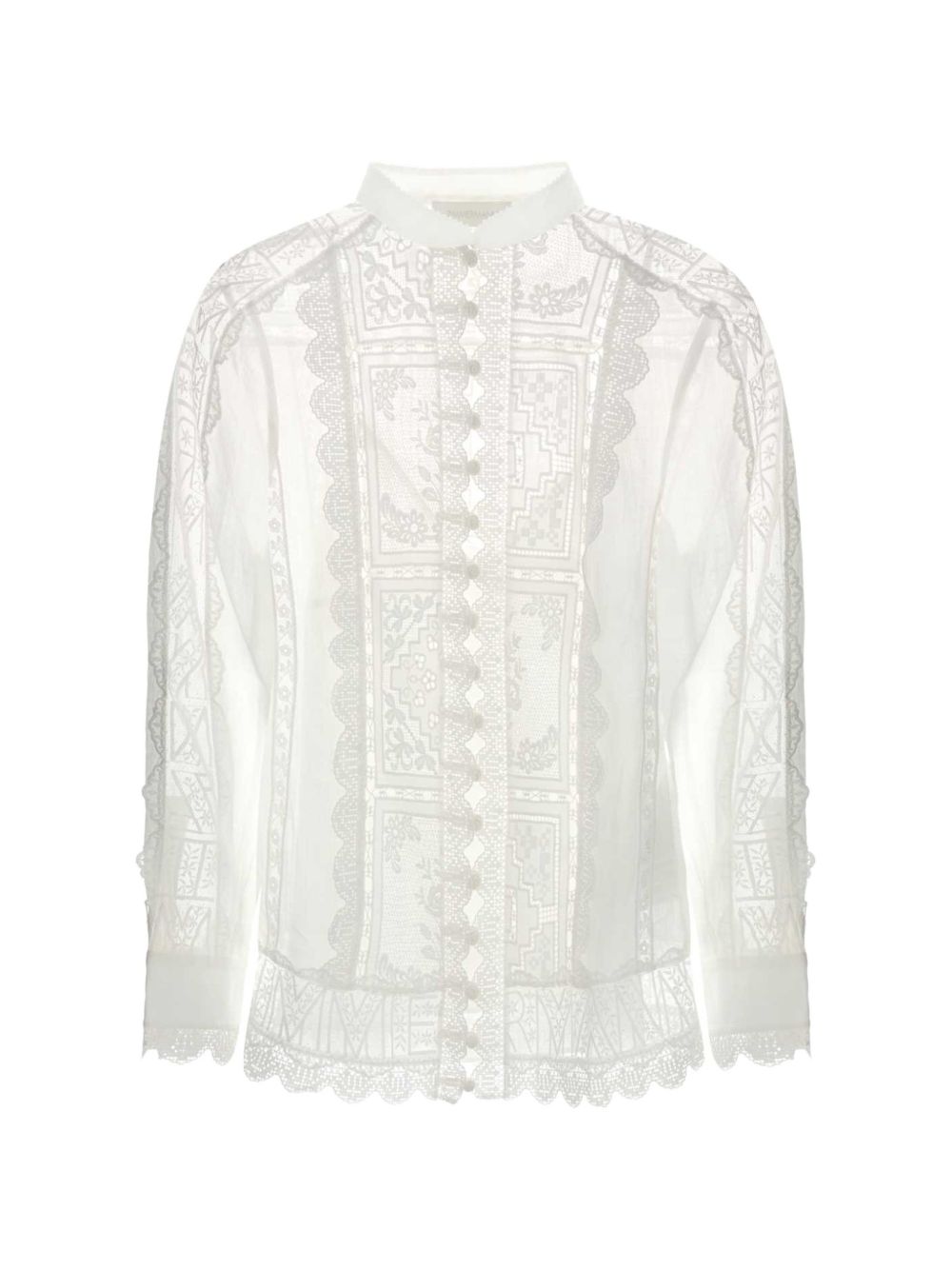 Zimmermann Women Aster Embroidered Blouse