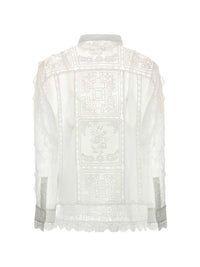 Zimmermann Women Aster Embroidered Blouse