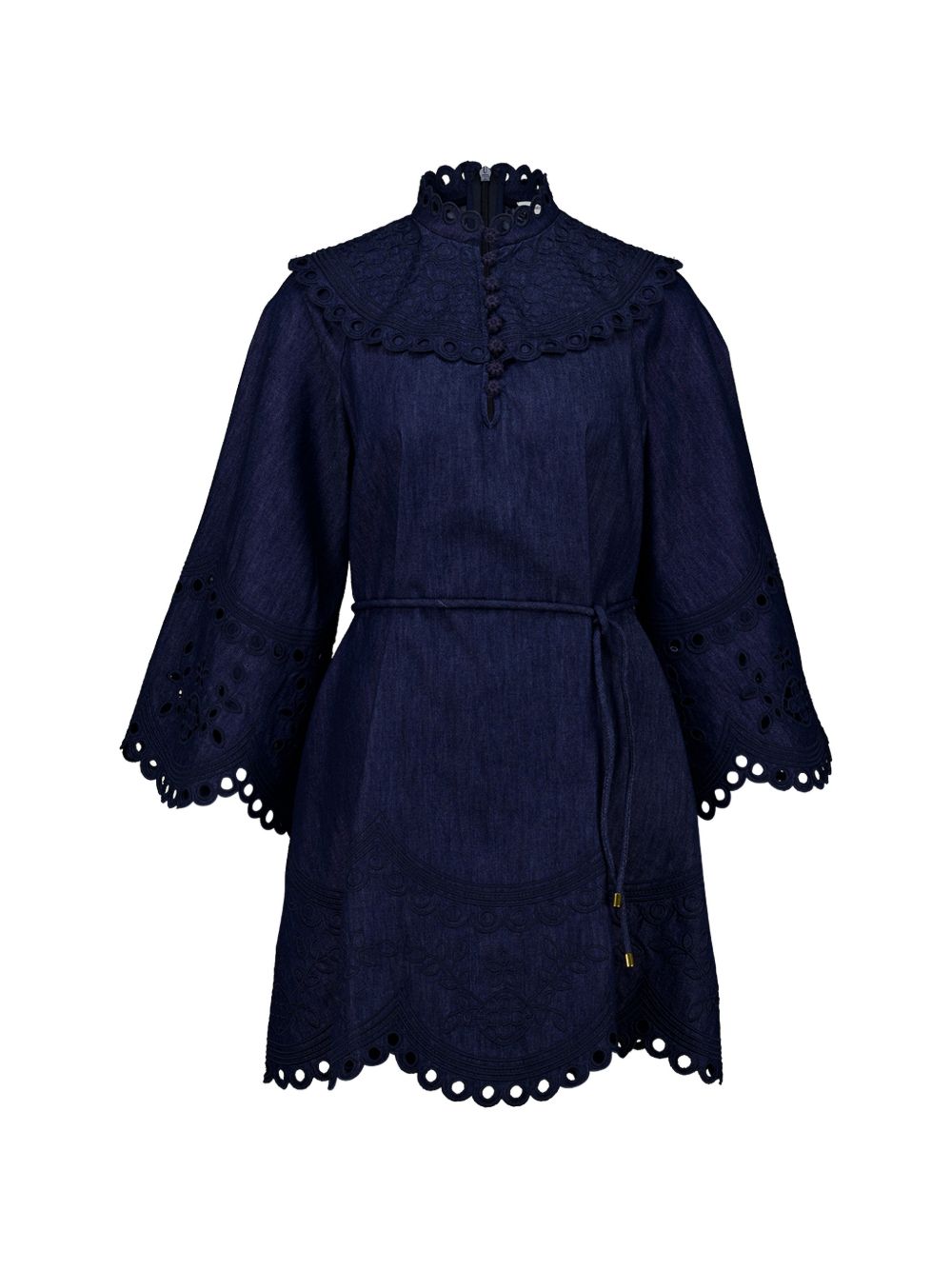 Zimmermann Women Mahon Denim Mini Dress