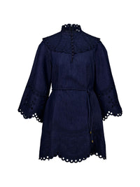 Zimmermann Women Mahon Denim Mini Dress