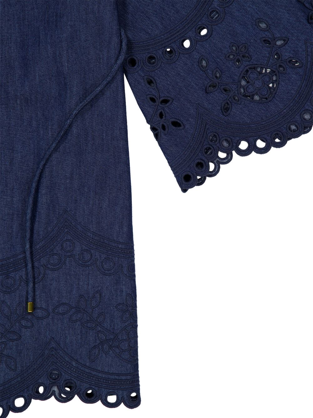 Zimmermann Women Mahon Denim Mini Dress