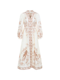 Zimmermann Women Indra Linen Long Dress