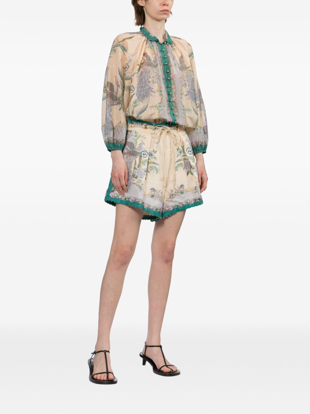 ZIMMERMANN Zimmermann Women Indra Cotton And Silk Blouse