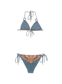 ZIMMERMANN Zimmermann Women Mahon Triangle Bikini Set