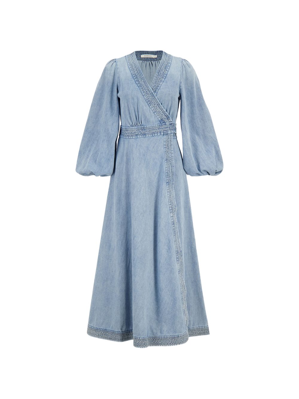 Zimmermann Women Indra Denim Midi Dress