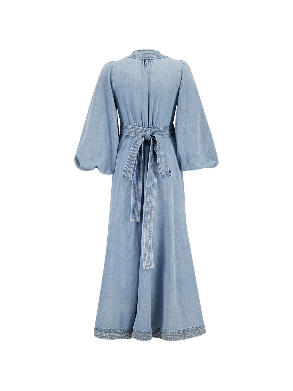 Zimmermann Women Indra Denim Midi Dress