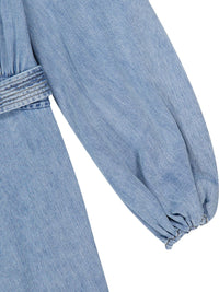 Zimmermann Women Indra Denim Midi Dress