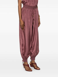 Zimmermann Women Aster Silk Trousers