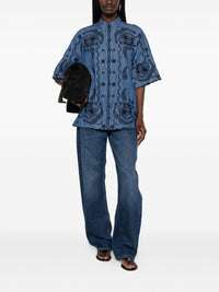 Zimmermann Women Aster Denim Shirt