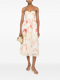 Zimmermann Women Roselight Linen Midi Dress