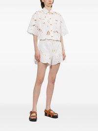Zimmermann Women Mahon Cotton Shorts