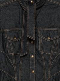 ZIMMERMANN Zimmermann Women Denim Cotton Shirt