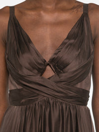 ZIMMERMANN Zimmermann Women Silk Draped Dress